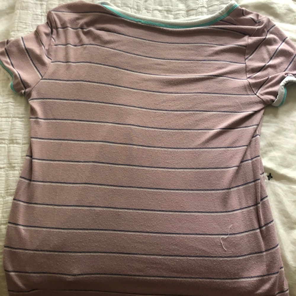 Pink Striped Shirt